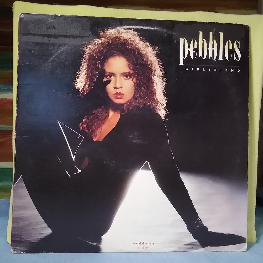 Pebbles Girlfriend Extended Version 1987 Single Vinyl record